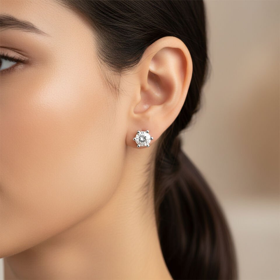 Tektaş Pırlanta Küpe   -   PK0001270