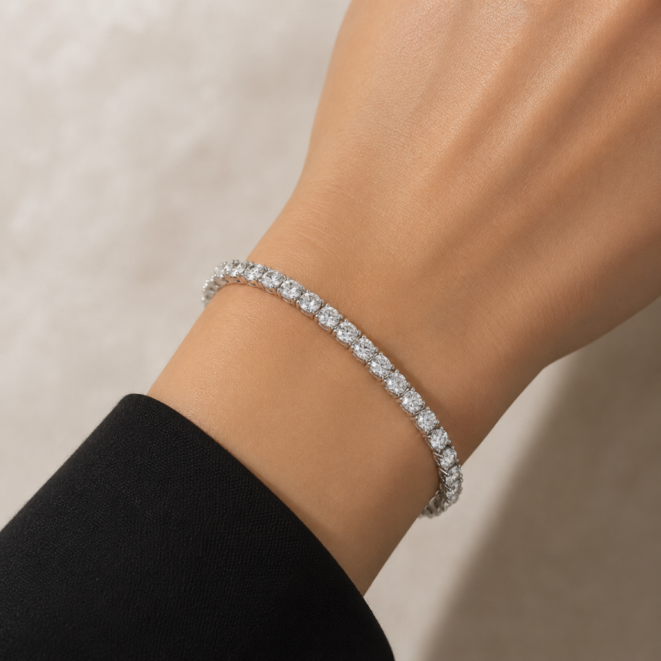 Pırlanta Işıltılı Suyolu Bileklik   -   PB0001244