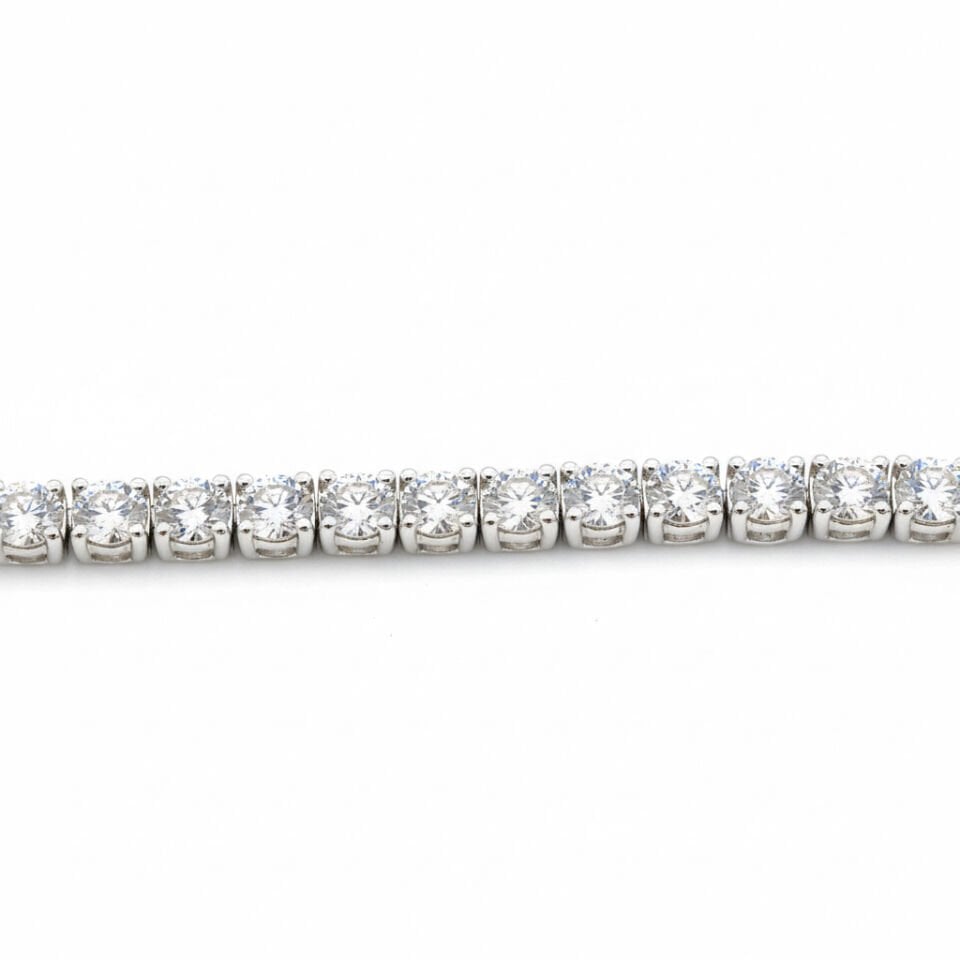 Pırlanta Dört Tırnaklı Riviera Suyolu Bileklik   -   PB0001302